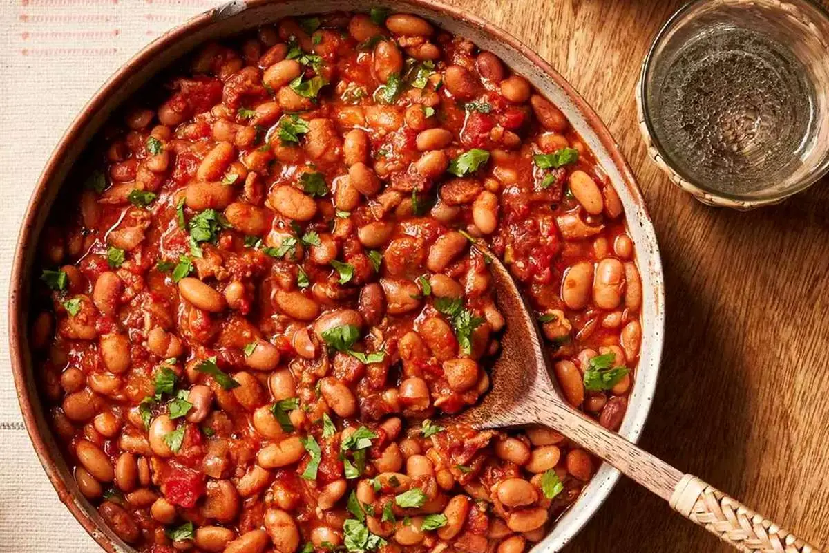 خوراک لوبیا چیتی