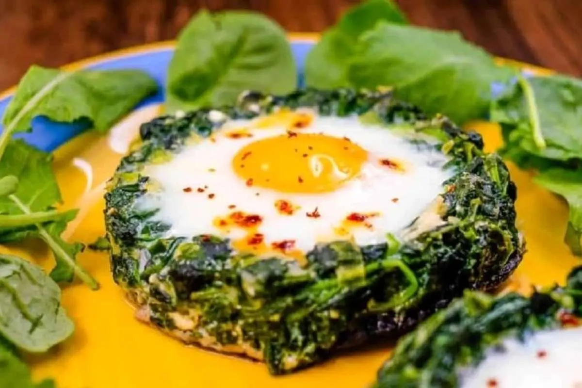 خوراک نیمرو با سبزیجات