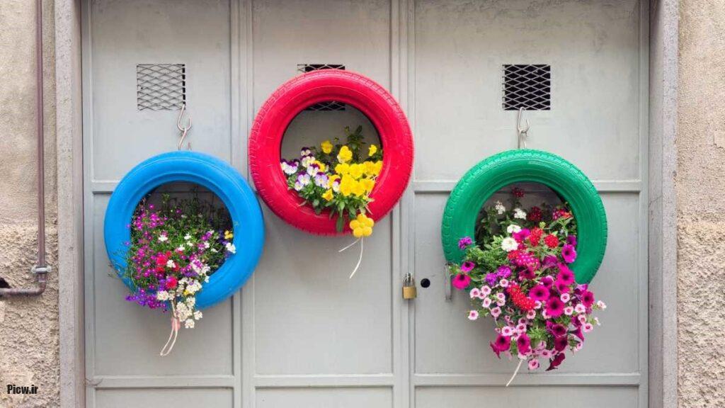 دکوراسیون با وسایل بازیافتی