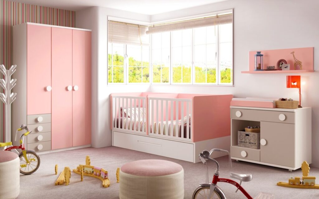 چیدمان اتاق نوزاد