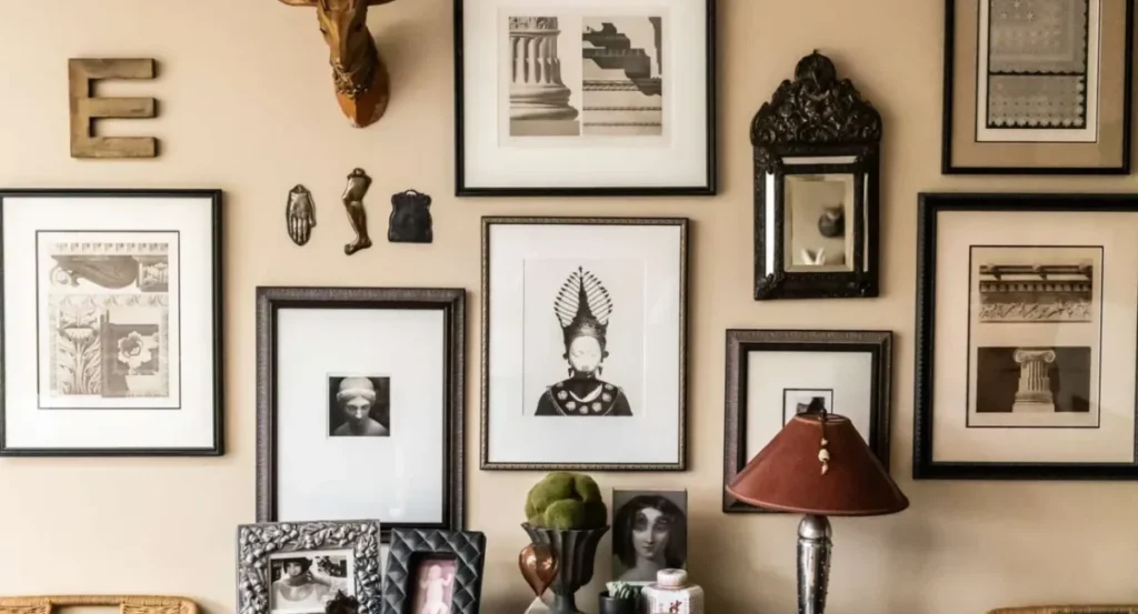 دیوار گالری در منزل