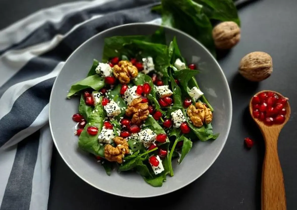 سالاد اسفناج