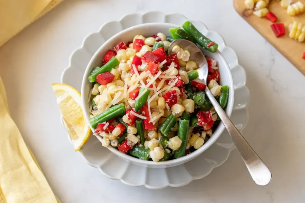 سالاد لوبیا سبز