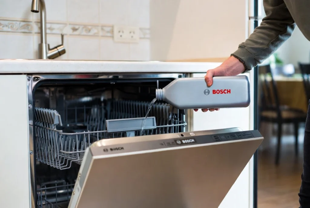 رسوب داخل ماشین ظرفشویی