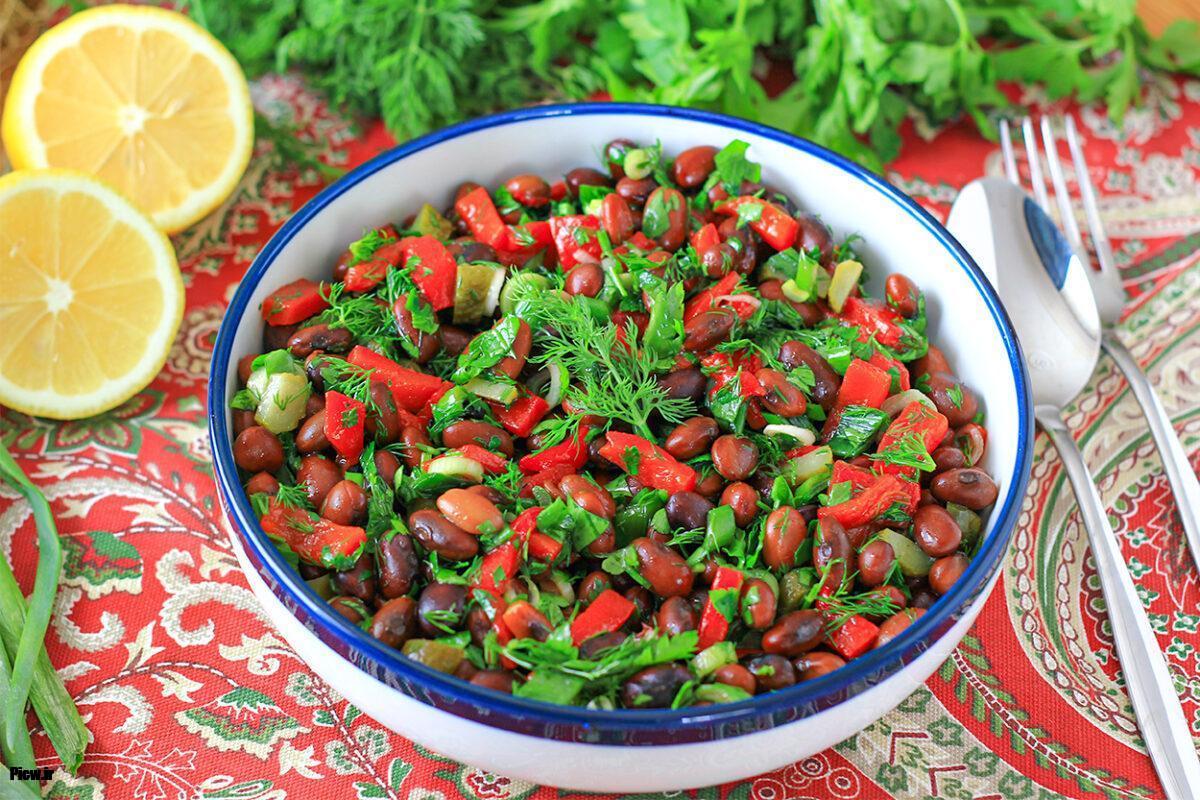 سالاد لوبیا قرمز
