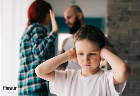احساس بدبختی در فرزندان